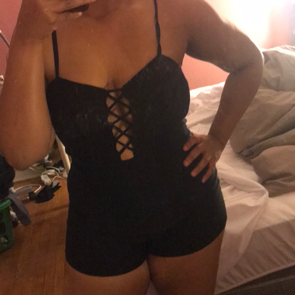 Black romper